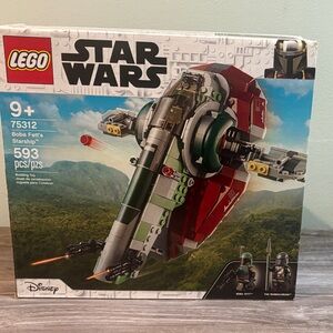 Lego Star Wars Boba Fett's Starship - Red, Green, Gray